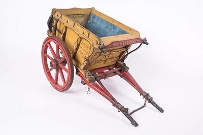 Lot 204 - A vintage model cart with the label