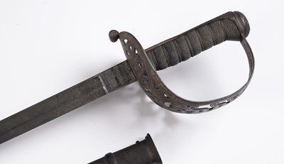 Lot 238 - An 1821 pattern Heavy Cavalry Officers sword, by Robert Mole