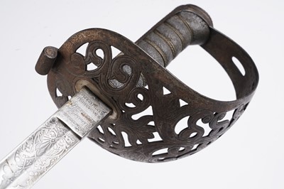 Lot 238 - An 1821 pattern Heavy Cavalry Officers sword, by Robert Mole