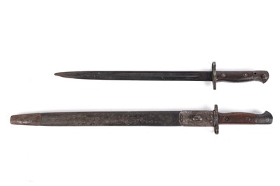 Lot 245 - Two 1907-pattern SMLE rifle bayonets