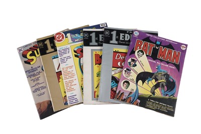 Lot 11 - Large format comics albums by DC