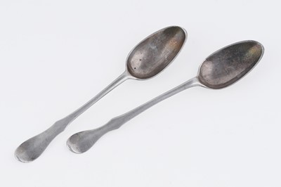 Lot 120 - Two silver teaspoons