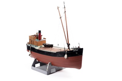 Lot 682 - A hand-built remote control scale model of the 'Amydan, Newcastle' tugboat