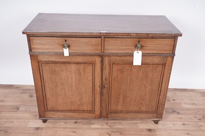 Lot 108 - A 19th Century sideboard