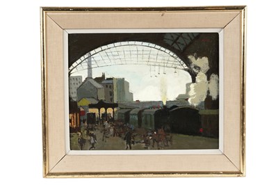 Lot 945 - Charles James McCall - Victoria Station | oil