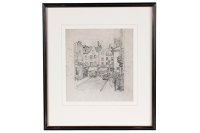 Lot 348 - Charles James McCall - Radnor Walk, Chelsea | pencil sketch