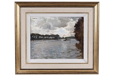 Lot 961 - Charles James McCall - Clouds Over the Seine | oil