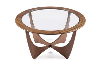 Lot 775 - V.B Wilkins for G-Plan: a circular teak and inset glass top ‘Astro’ coffee table