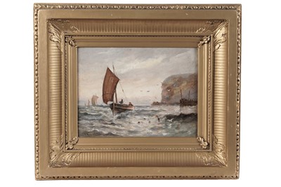 Lot 110 - Stephen Brownlow - Smacks Returning Port | oil