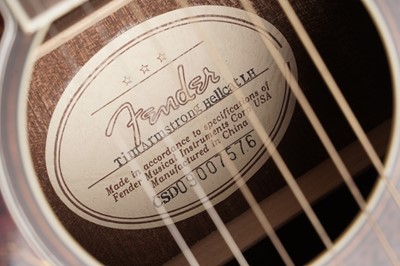 Lot 101 - A Fender left-handed Tim Armstrong Hellcat