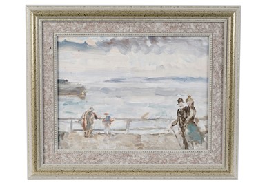 Lot 90 - Henry George Cogle - On the Waterfront | oil