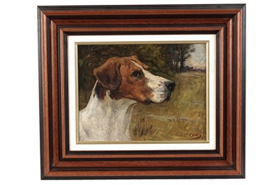 Lot 141 - 19th Century British School - "Denmark", Tynedale Hunt Pointer | oil