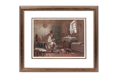 Lot 1044 - William Kay Blacklock - Old Friends | watercolour