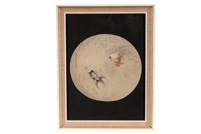 Lot 46 - Meiji Japanese - Goldfish Swimming | watercolour