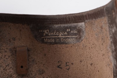 Lot 110 - A pair of leather boots and a pair of Stowassers