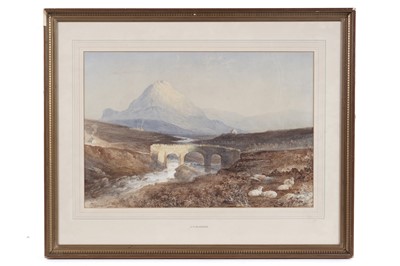 Lot 7 - J.H. Burgess - Mount Errigal, Donegal | watercolour