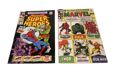 Lot 343 - Marvel Tales No. 1 and Marvel Super-Heroes No. 14