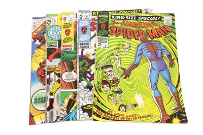 Lot 426 - The Amazing Spider-Man annual No’s. 5-9