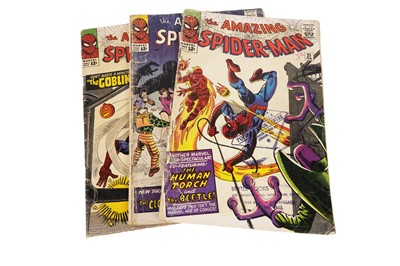 Lot 448 - The Amazing Spider-Man No’s. 21-23 by Marvel Comics