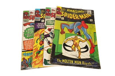 Lot 454 - The Amazing Spider-Man No’s. 35-38 by Marvel Comics