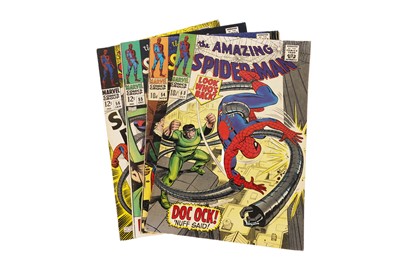 Lot 461 - The Amazing Spider-Man No. 53-56 by Marvel Comics