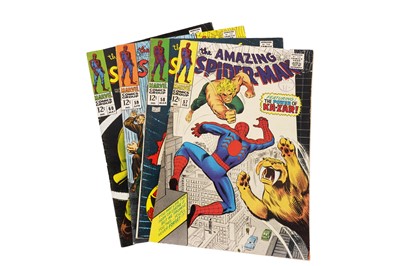 Lot 462 - The Amazing Spider-Man No’s. 57-60 by Marvel Comics