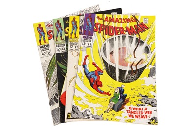 Lot 463 - The Amazing Spider-Man No’s. 61-64 by Marvel Comics