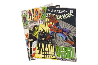 Lot 464 - The Amazing Spider-Man No’s. 65-68 by Marvel Comics