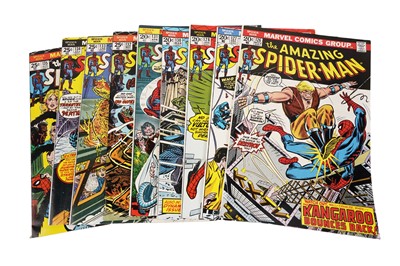 Lot 478 - The Amazing Spider-Man No’s. 126-128 and 130-135 by Marvel Comics