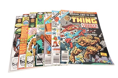 Lot 137 - Marvel Two-In-One King-Size Annual No. 1-7 by Marvel Comics