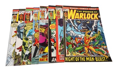 Lot 338 - The Power Of… Warlock No’s. 1-8 by Marvel Comics