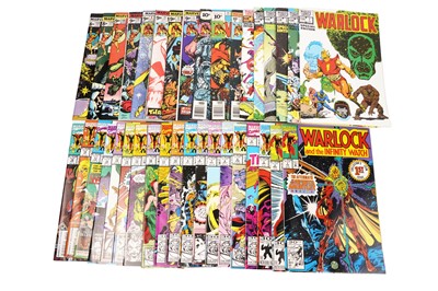 Lot 147 - Various Warlock comics by Marvel Comics