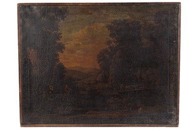 Lot 87 - 19th Century British School - The Holy Family Travelling by Donkey | oil