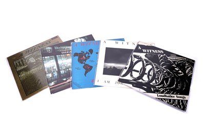 Lot 22 - Five records by Stockport-based 1980's Punk band 'A Witness'