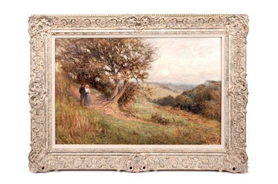 Lot 1105 - Robert Jobling - A Stroll at Dusk | oil