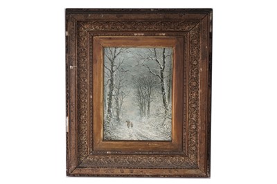 Lot 1683 - E. Hodgson - Summer and Winter; a pair of seasonal landscape views | oil