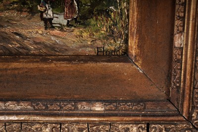 Lot 1683 - E. Hodgson - Summer and Winter; a pair of seasonal landscape views | oil