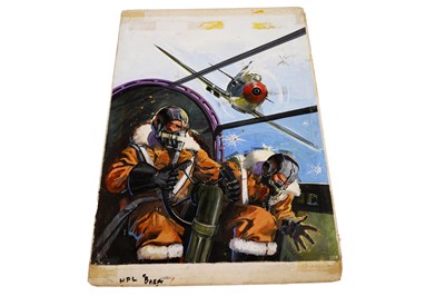 Lot 413 - Original painted artwork for Fleetway’s War Picture Library No. 1176 ‘Breaking Point’