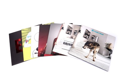 Lot 35 - Seven records by Rock band 'Grinderman'