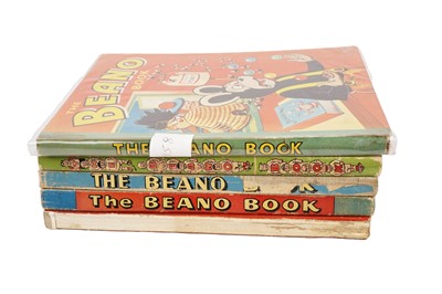 Lot 280 - The Beano Annuals 1955-1959