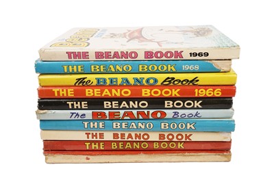 Lot 281 - The Beano Annuals 1960-1969