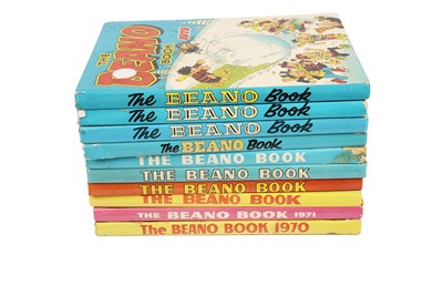 Lot 653 - The Beano Annuals 1970-1979