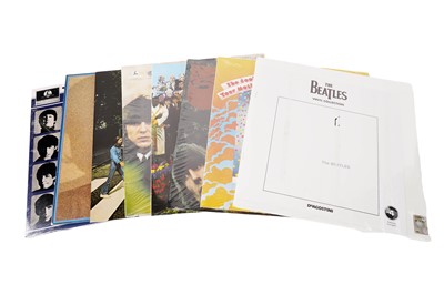 Lot 42 - Ten modern copies of records by The Beatles