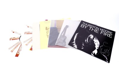 Lot 76 - Seven records by Sonic Youth's Thurston Moore