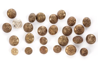 Lot 165 - Highland Light Infantry buttons