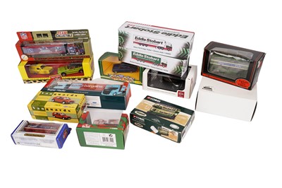 Lot 172 - Two Franklin Mint diecast model cars; and a collection of other diecast model vehicles