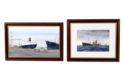 Lot 700 - Bill Wedgwood - Two Maritime Works | watercolour and oil