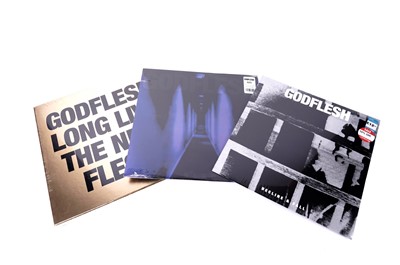 Lot 790 - Three sealed copies of records by British Industrial Metal band 'Godflesh'