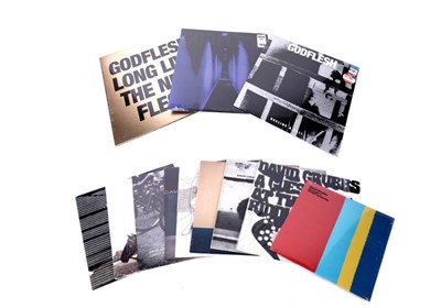 Lot 505 - Vinyl LPs records by Godflesh and David Grubbs