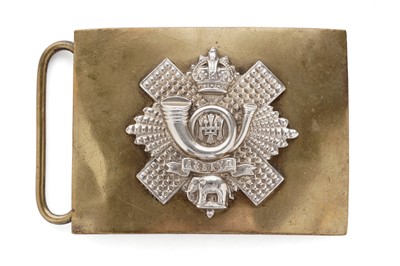 Lot 174 - Highland Light Infantry rank and file waist belt clasp